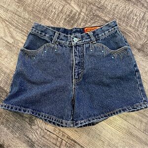 Denim High Waist Shorts